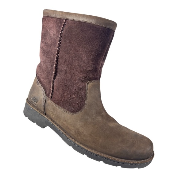 UGG Men\'s Foerster Boots Stout Suede Waterproof
Wool Lined 12 Brown main image 6